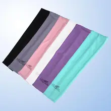 1 пара охлаждающих рукавов крышка УФ Защита от Солнца Гольф велосипед спандекс полиуретан нейлон Спорт на открытом воздухе безопасности гетры