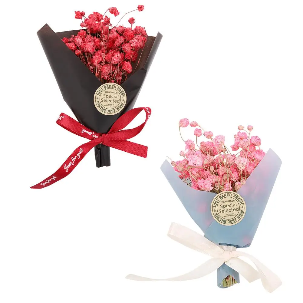 

Natural Dried Flower Mini Bouquet Flowers Wedding Party Home Decoration Photo Props