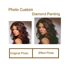 Фото на заказ алмазная живопись вышивка крестиком полный квадратный горный хрусталь 3D DIY Алмазная вышивка 5D Алмазная мозаика