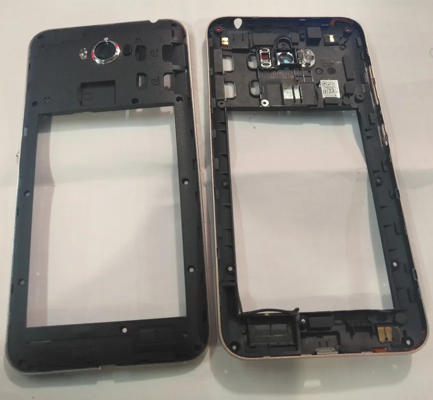 

For ASUS Zenfone Max ZC550KL New Housing Middle Frame Case Backplate With Back Rear Camera Lens volume key Replacement Parts