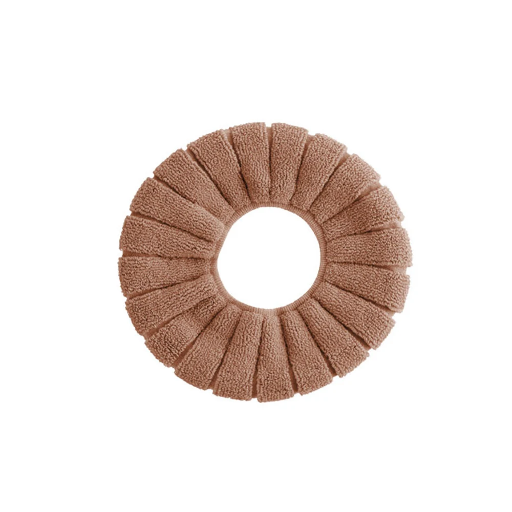 1 шт. 30 см в диаметре удобные бархатные коралловые Чехлы для унитаза стандартная Подушка с рисунком тыквы теплая крышка для унитаза