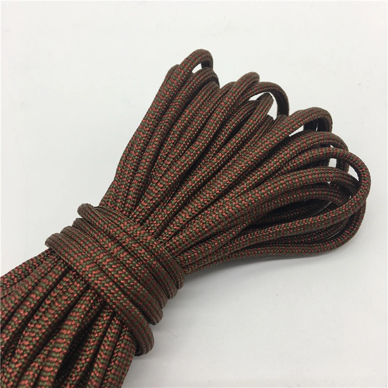 10yds Паракорд 550 парашютный шнур веревка Mil Spec Type III 7 Strand альпинистское снаряжение