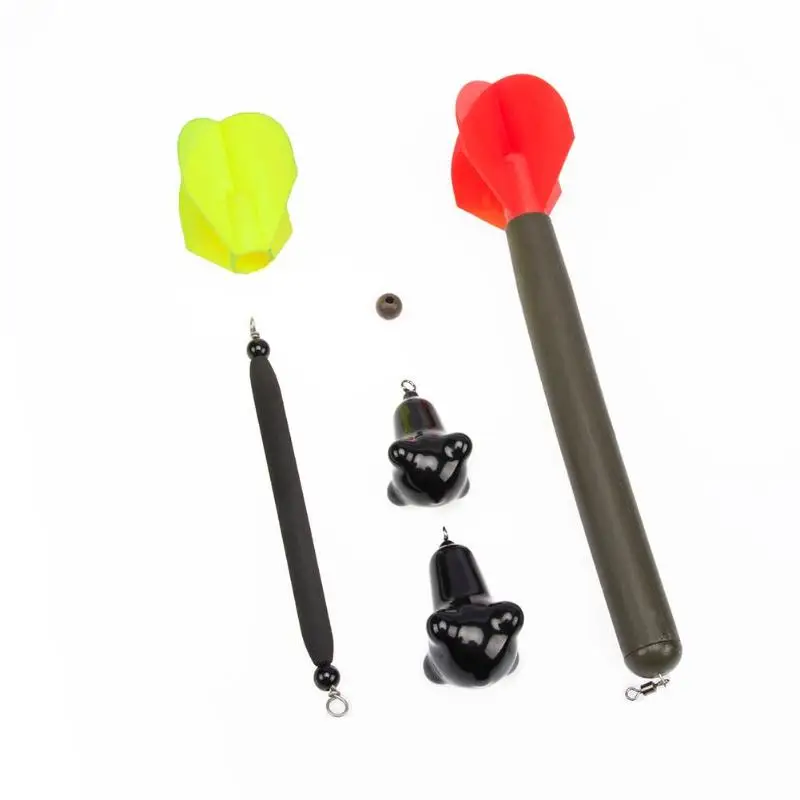 

Fishing Lure Floats Bobbers Lead Sinker Marker for Carp Fishing Buoy Set