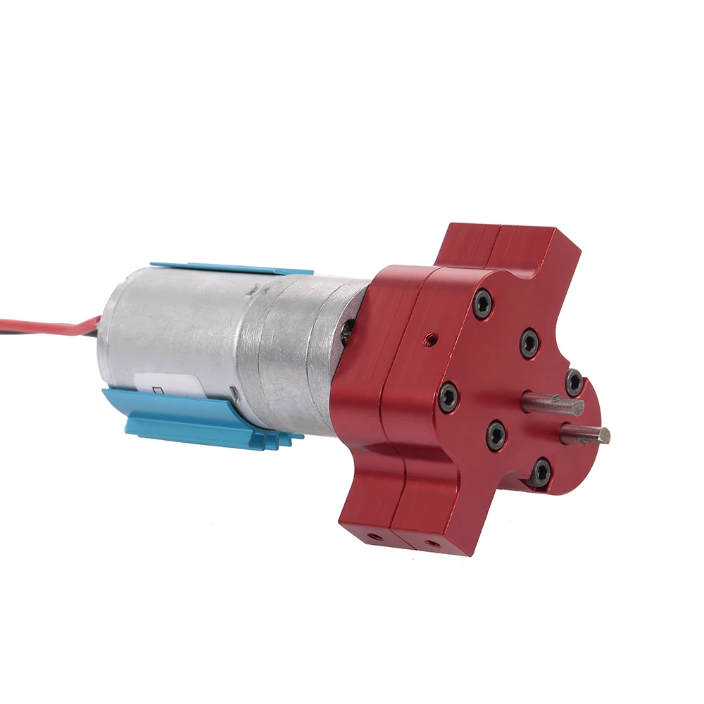 

370 Brushed Motor with Metal Gear Box for WPL C14 C24 B14 B24 B16 B36 JJR/C Q60 Q61 Q62 Q63 Q64 Q65 RC Car Truck Military Truck