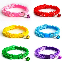 Sale 1PC Dog Cat Lace Collar Buckle Collar Lovely For font b Pet b font Accessories