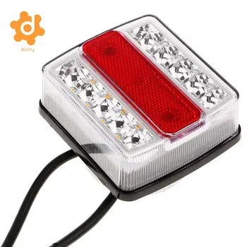 

12V Submersible LED Trailer Lights Stop Indicator Tail License Plate