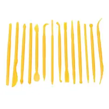 14 шт. Пластик торт для резки по глине формирователь DIY Инструменты для выпечки инструменты для скульптуры