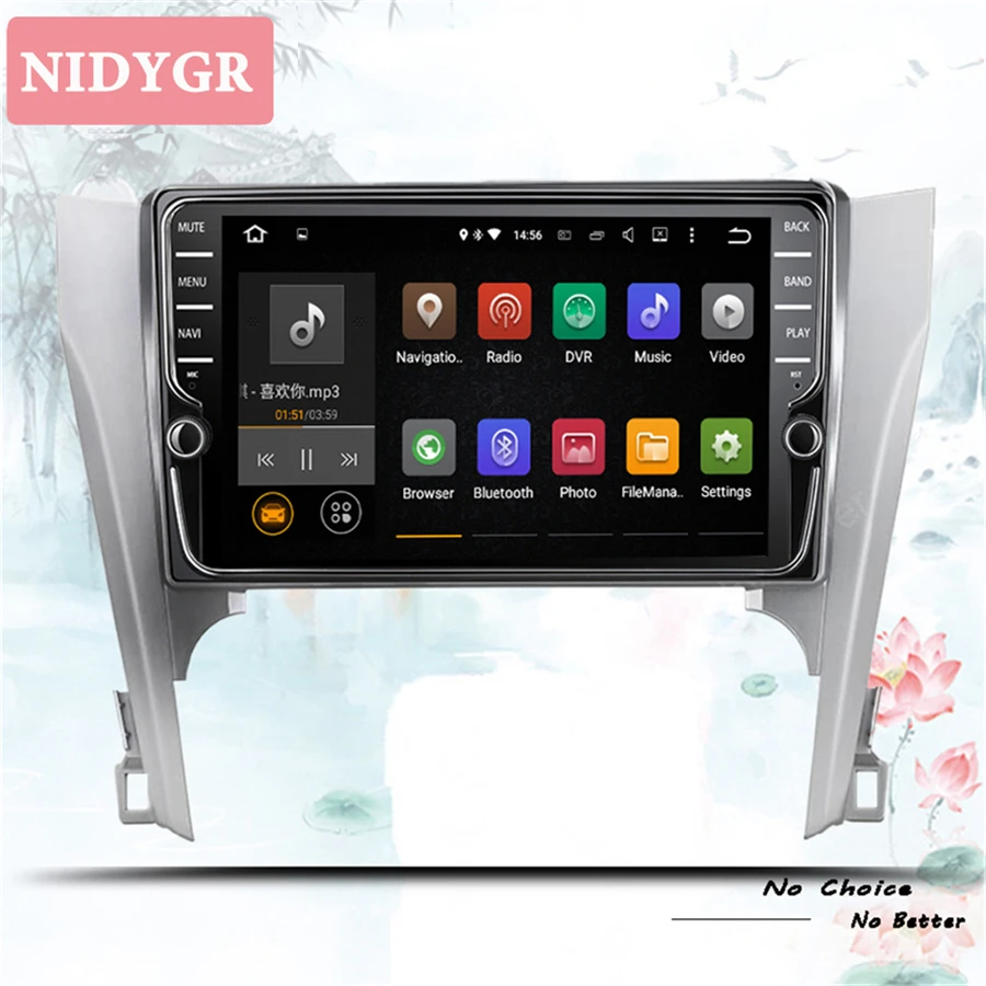 Cheap 4G+64G Android 9.1 4G Car Radio Head Unit Video Player Navigation GPS WiFi 2 din For Toyota Camry 40 50 2012 2013 2014 no dvd 3