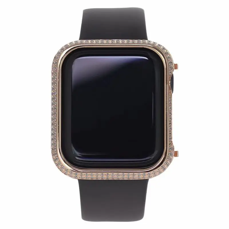 

For Apple Watch Series 4 Cases Crystal Diamond Watch Case For Apple Watch Shell Luxury Casing Cover For Apple Watch Series 1 2 3