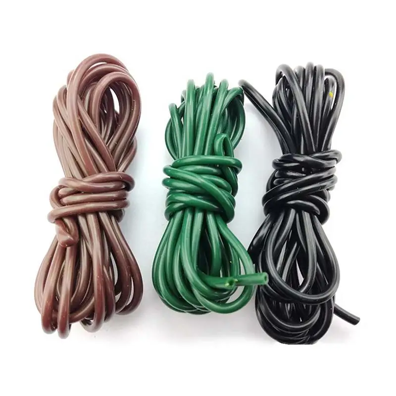 

2m Fishing Accessories Silicone Rubber Line Carp Fishing Casing Anti-winding Hose Anti-bite Fishing Rigs Tube Sleeve Pretend