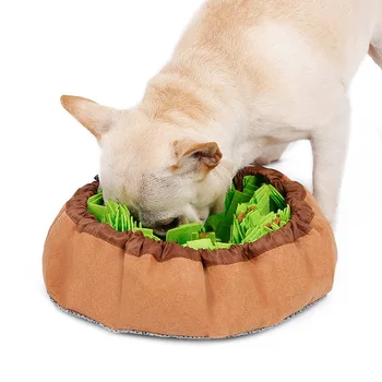 

Doglemi Dog Snuffle Mat Puppy Cat Pet Sniffing Pad Slow Feeding Bowel And Mat Puppy Activity Training Blanket Stress Release B