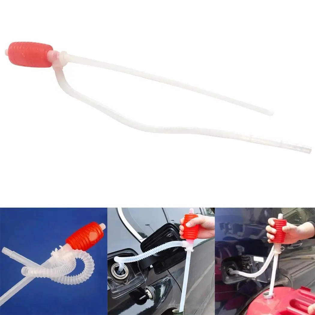 

Sailnovo Creative Hand Manual Gas Oil Water Liquid Transfer Pump Siphon Hose for Car Motorcyle Truck Car Liquid Pump Pumping Oil