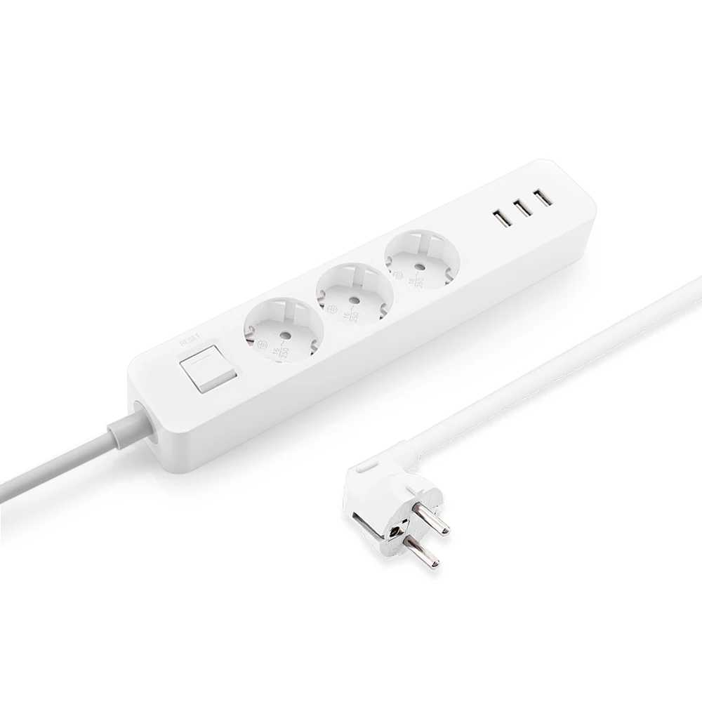 Pаспродажа Xiaomi Mi мощность полосы ЕС Plug Переключатель питание цепей управления мощность для более устройств
