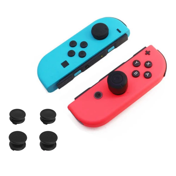 4 шт. силиконовая защитная накладка джойстик Крышка для nintendo Switch Joy Con