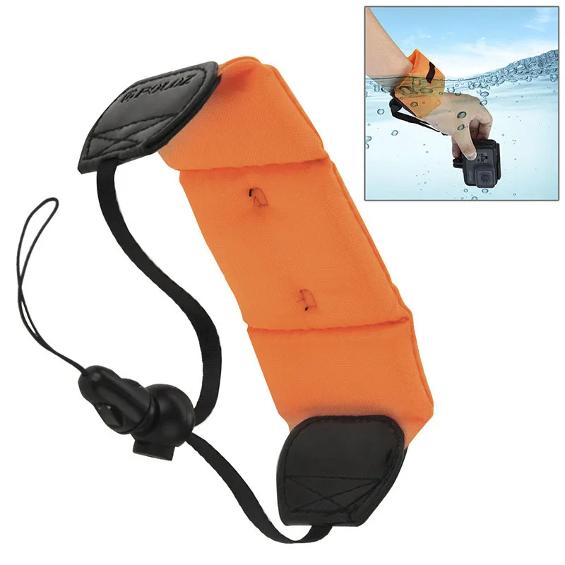Float Wrist Strap Waterproof Digital Camera Hand Floating Foam Anti-lost Blelt for Gopro HERO 6 5 Xiaoyi SJcam Action | Электроника