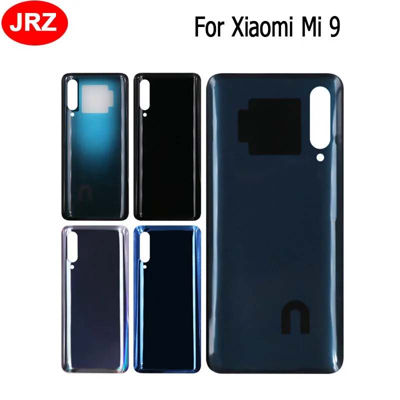 JRZ для Xiaomi Mi 9 изогнутый корпус из стекла фюзеляжа запасные части задняя крышка
