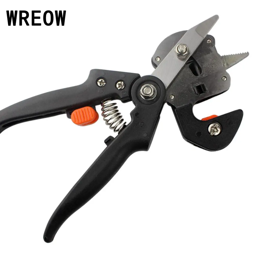 

2019 Hot Garden Fruit Tree Pro Pruning Shears Scissor Grafting Cutting Tool Snip Secateur Machine + 2 Blade Garden Tools Set
