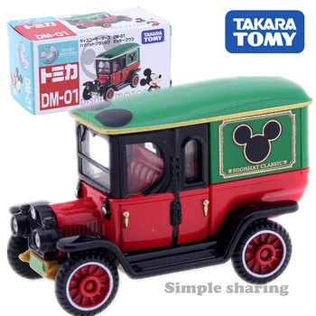 

Takara Tomy Tomica Disney Motor DM-01 High Hat Classic Mickey Mouse Diecast Motors Vehicle Diecast Metal Model New Kids Toys