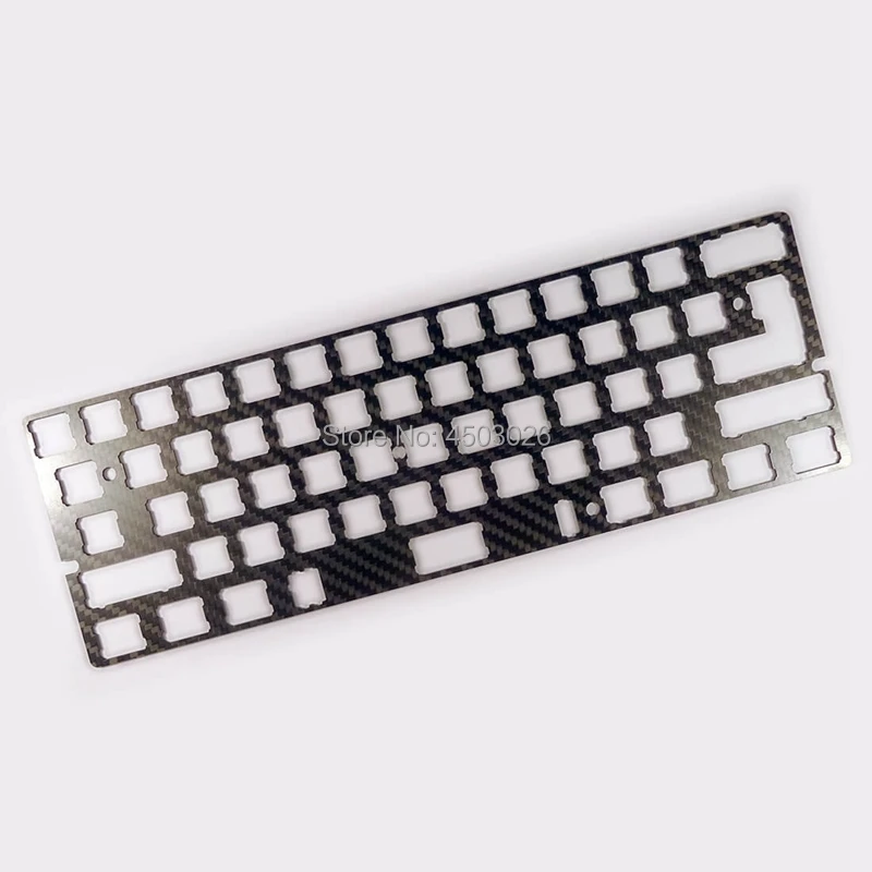 Carbon Fiber Keyboard Plates Layout CNC Machining Milling Composite