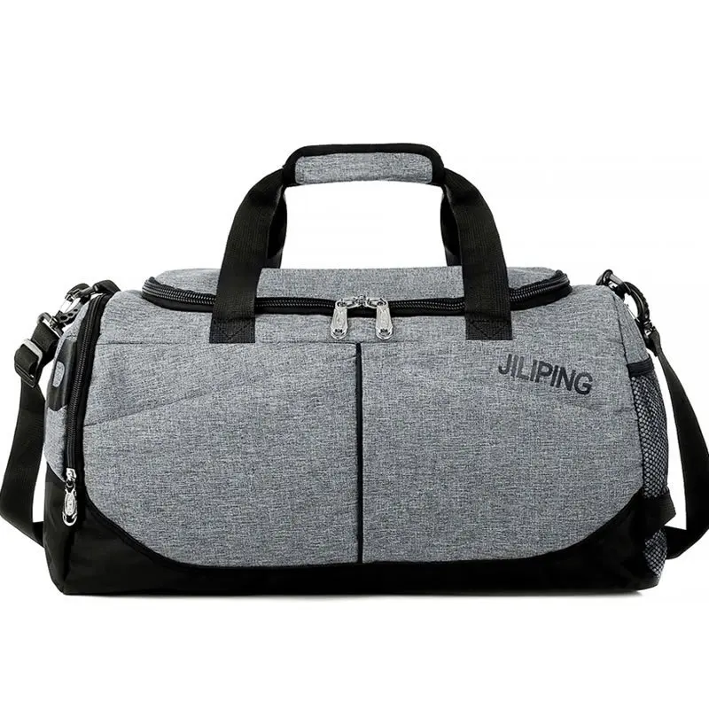 Модные простые мужские уличные спортивные сумки для фитнеса женские тренировочные Сумки на одно плечо сумка для хранения дорожная сумка