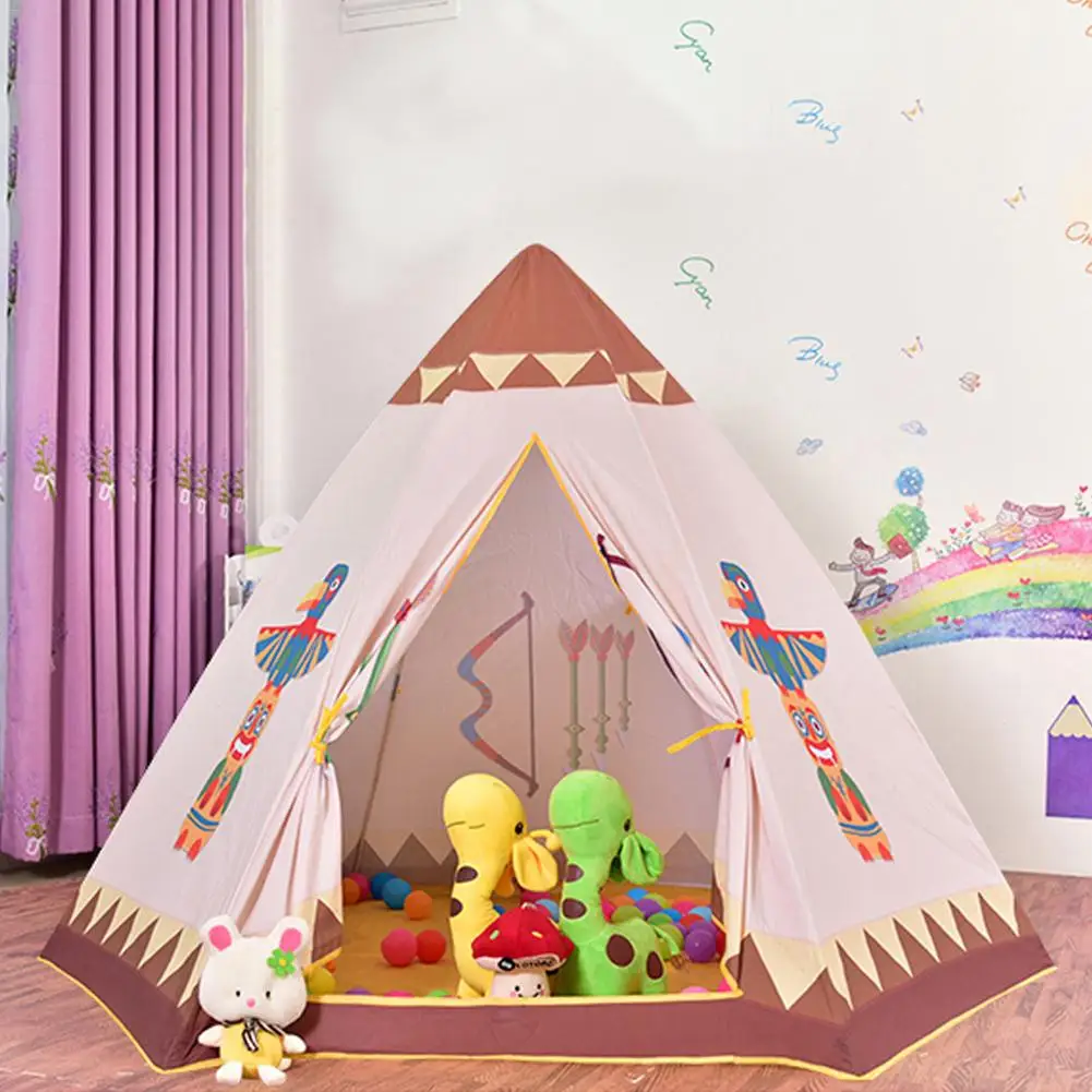 

Children's Tent Indoor Game House House Indian Hex Tent Baby Ocean Ball Pool