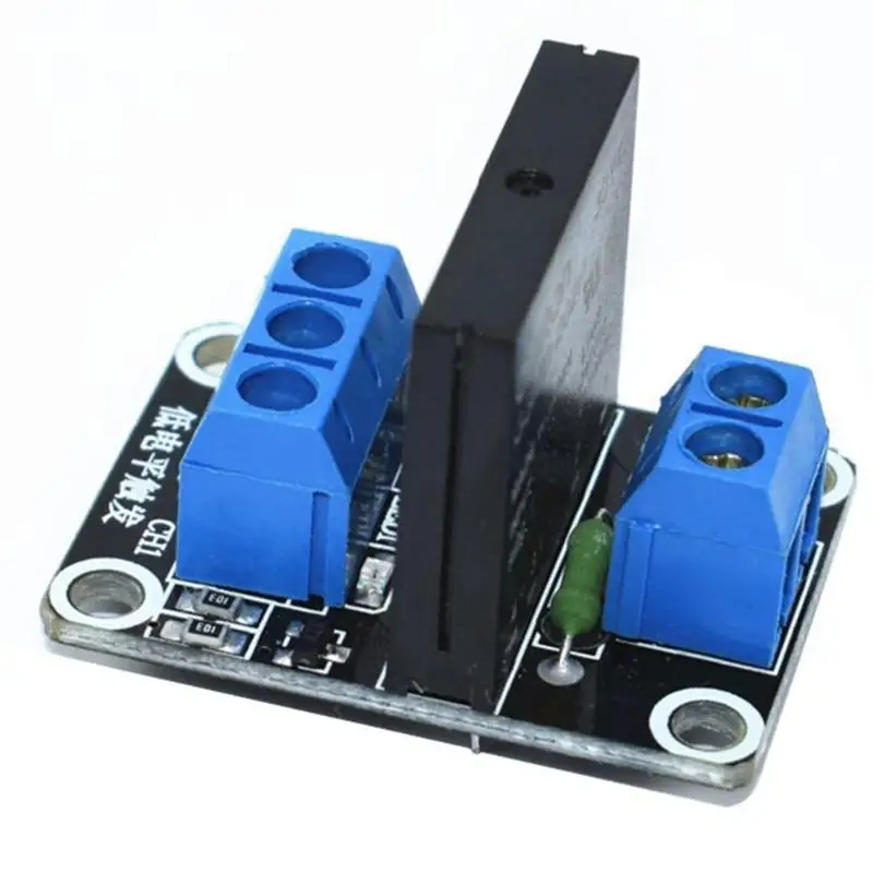 

Electronics Relay Module Solid State1 Channel 5V DC Low Level G3MB-202P Relay A03B DIY Kit