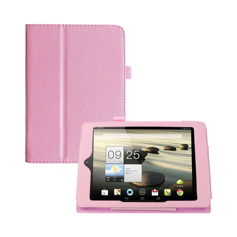 

Folding Folio Leather Case Cover Stand for Acer Iconia A1 A1-810 7.9" Tablet