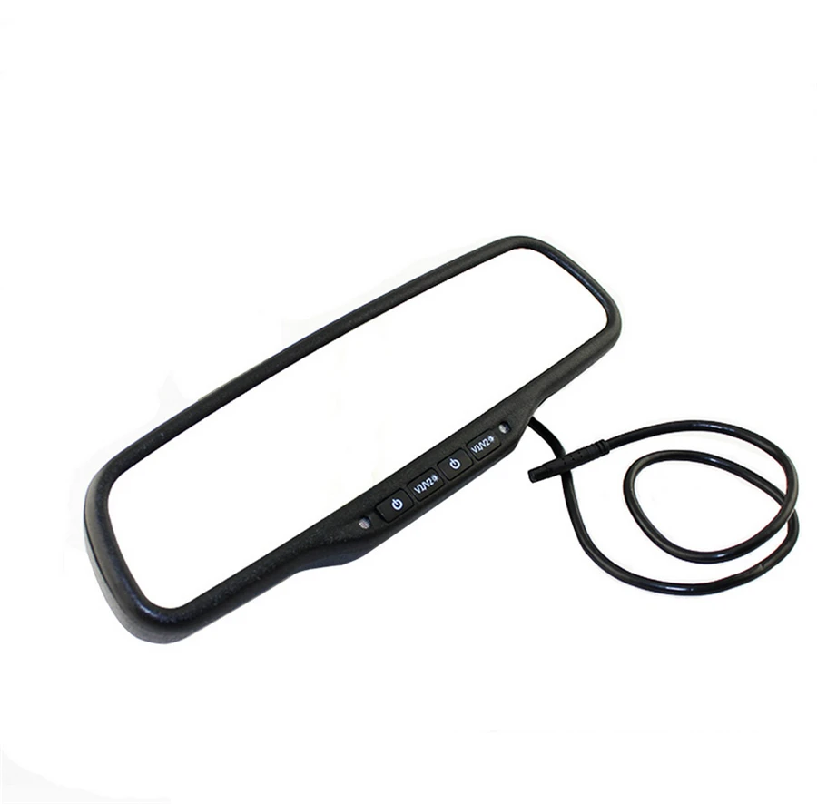 Универсальный 4 3 дюймовый цифровой TFT lcd двойной экран 4CH HD 800*480 антибликовое
