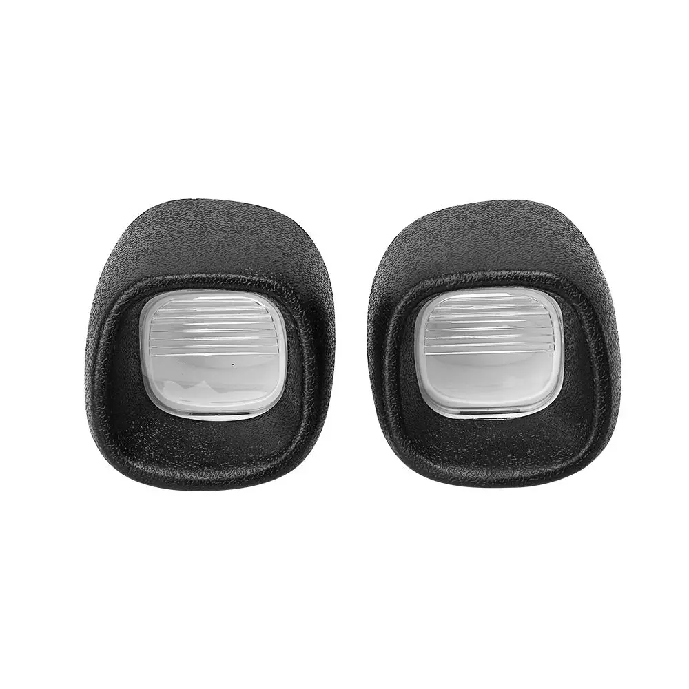 

Rear License Plate Light Lens Pair Set for Silverado Sierra Pickup Escalade