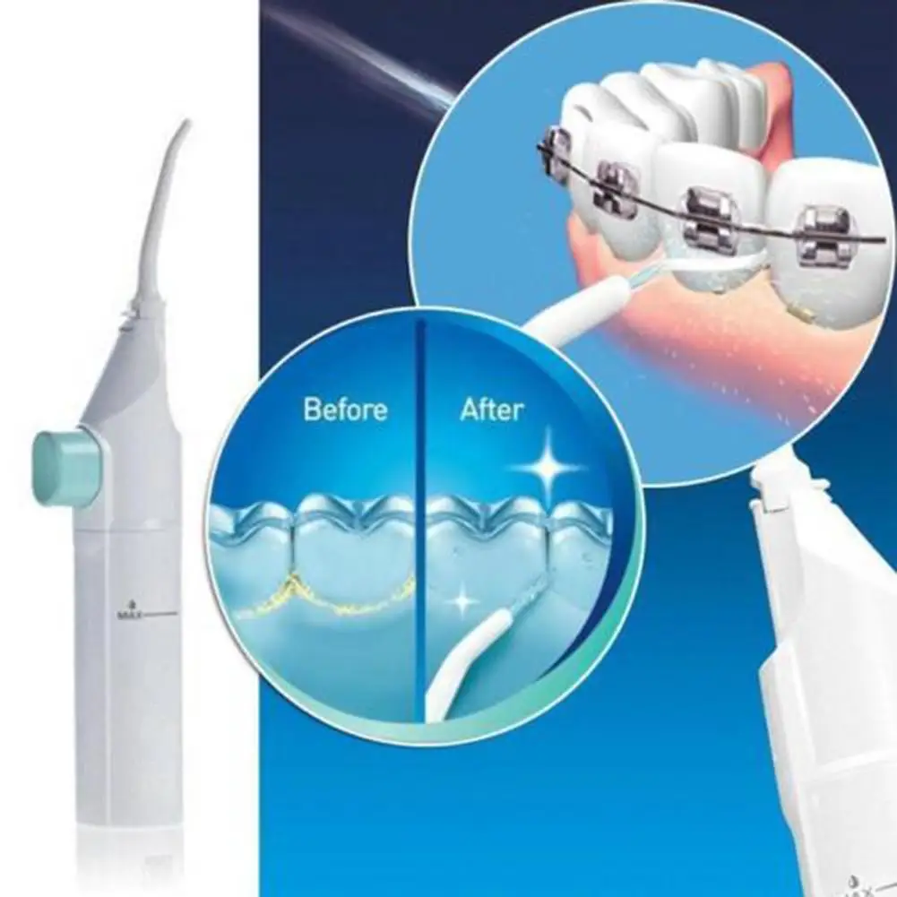 1PC Oral Irrigator Dental Water Jet Power Floss Pick Teeth Cleaning