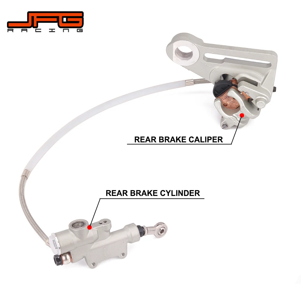 Motorcycle Aluminum Rear Brake Pump Caliper Cylinder Kit For KTM SX XC