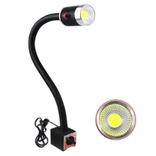 5w Led Machine Tool Light Magnetic Base 220v CNC Lathe Sewing Machine Lights Workshop Industrial COB Work Lathelamp