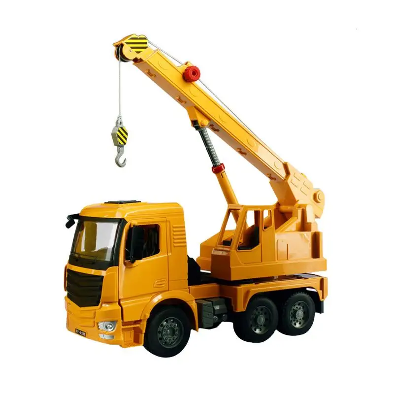 

Children's Toy Car Model Heavy Truck Inertia Engineering Vehicle Big Crane for DOUBLE E E226-002