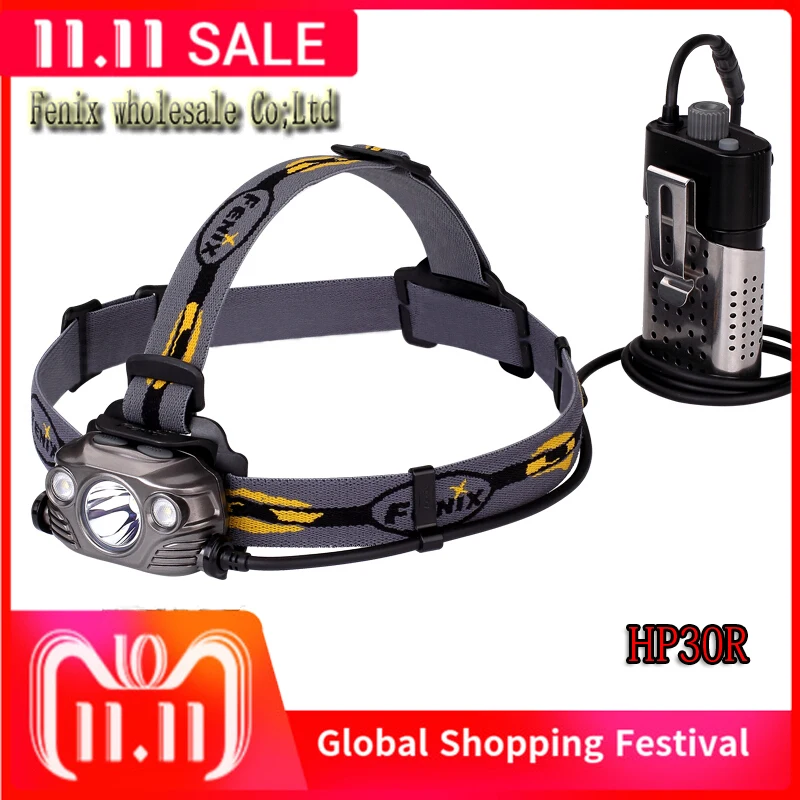 Новинка 2017 фара Fenix HP30R бесплатная доставка две лампы|fenix headlamp|headlamp fenix |