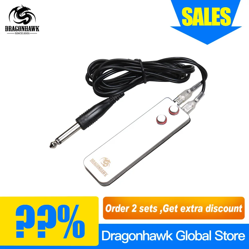 

Top Quality Mini Tattoo Steel Foot Switch Foot Pedal For Power Box Tattoo Supplies