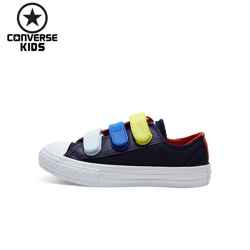

CONVERSE KIDS Shoes Low Help Collide Maniac Paste Operation Male Children Breathable Sneakers #360336C-H