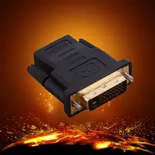 DVI 24+ 1 к HDMI Кабель-адаптер мужской к женскому Кабель HDMI-DVI конвертер Поддержка 1080P для HDTV проектор видео конвертер