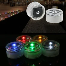 Светодиодный светильник на солнечной батарее, подземный светильник IP67, светильник с управлением, наружный настил, напольный светильник для сада