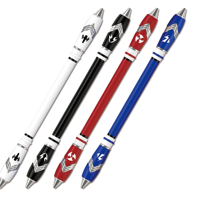 

School Stationery V16 Spinning Pen Gaming Ballpoint Pen Non Slip Coated Spin Rolling Pen Blue Ink Finger Playing Pen For Gift