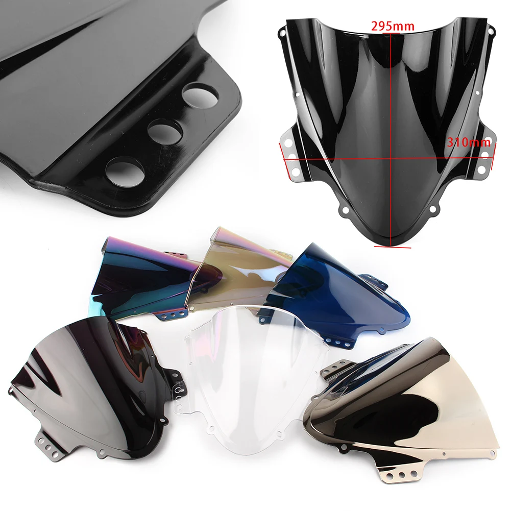 

GSXR1000 05 06 K5 Windproof Windshield Windscreen For Suzuki GSXR 1000 2005 2006 Motorcycle Parts ABS Plastic