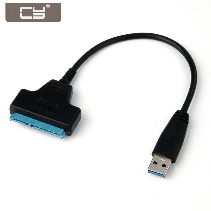 

CYDZ USB 3.0 5Gbps Super speed to SATA 22 Pin Adapter Cable for 2.5" Hard disk driver SSD