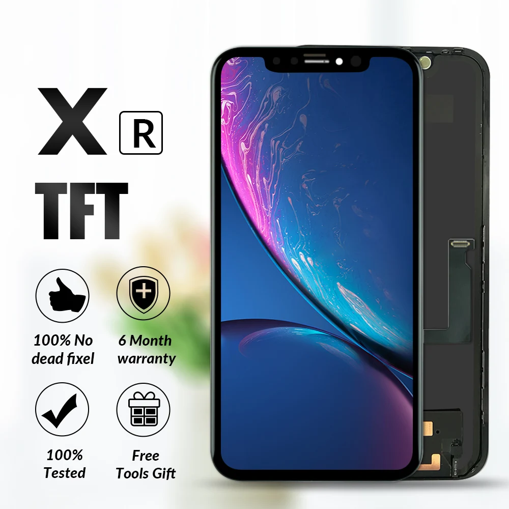 

Grade AAA TFT LCD Screen For iPhone XR XS X LCD Display + Touch Screen Replacement AMOLED For iPhone X XS Max LCD Ecran Pantalla