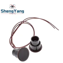 RC-36 проводной дверной магнитный переключатель для сигнализации датчик магнитный детектор сигнализации для железных ворот домашняя система охранной сигнализации NC для Arduino