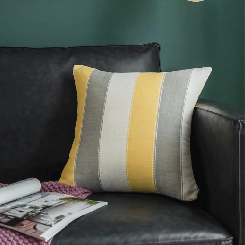 

New Pillow Case Modern 5x45/60x60cm Square Pillow Cover Decorative Cushion Cover For Home Decoration Pillowcase Without Core