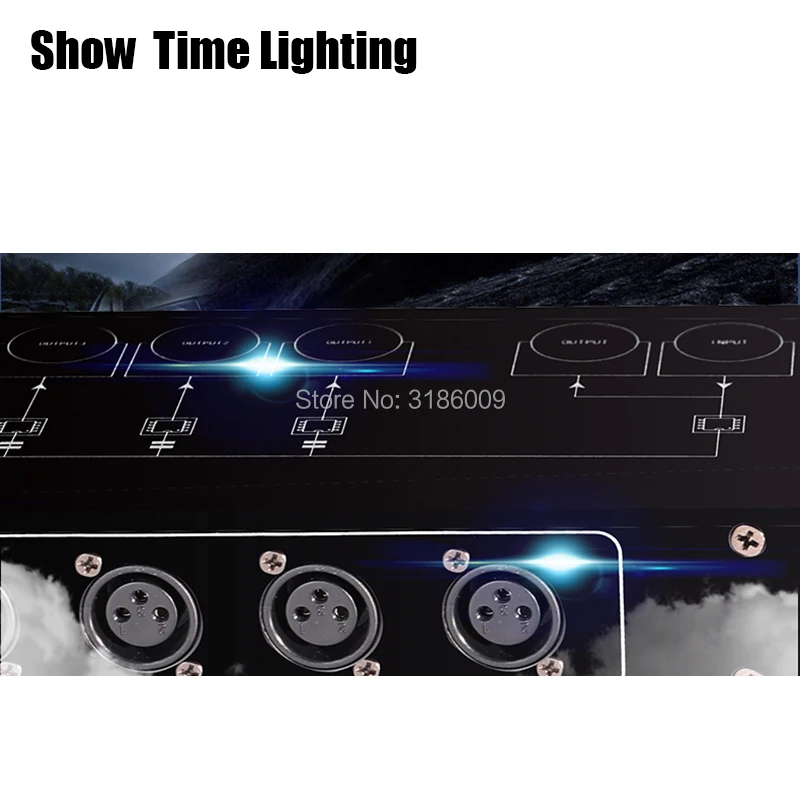 Самое время для сцены светильник контроллер DMX512 сплиттер разделитель усилителя