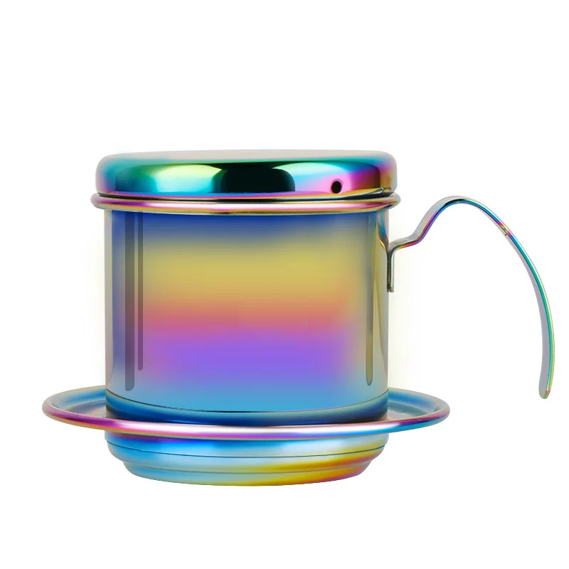 

Vietnam Style Coffee Filter Mug Cup Jug Coffee Drip Cup Filter Maker Strainer