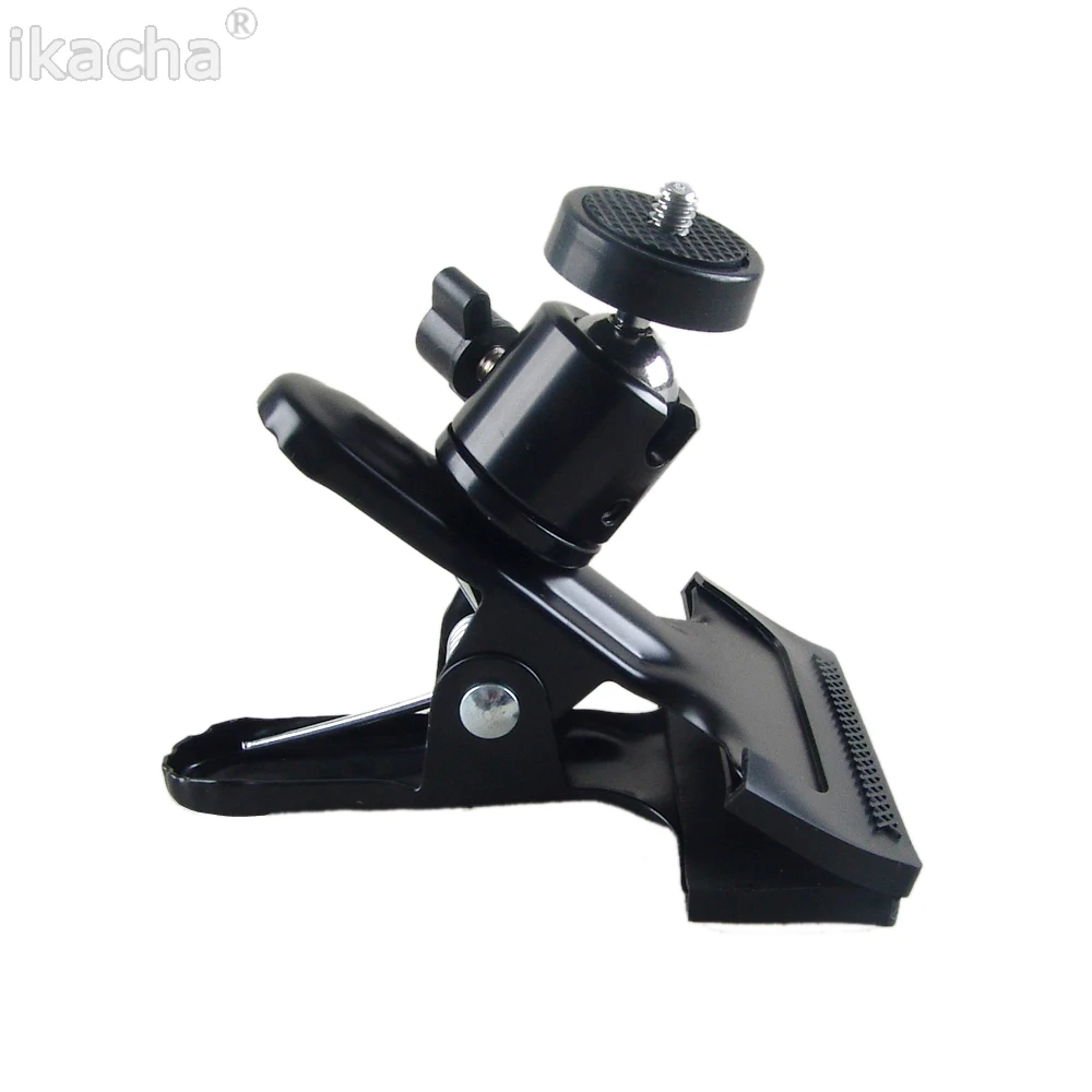 

Photography Backdrop Super Clamp Clip with 1/4 screw Mini Ball Head Tripod for Flash Light Stand Camera Photo Studio Accessories