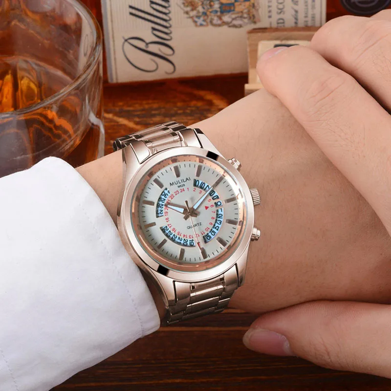 

Relogio Masculino Men Watches Luxury Famous Top Brand Men's Fashion Casual Dress Watch Military Quartz Wristwatches Saat