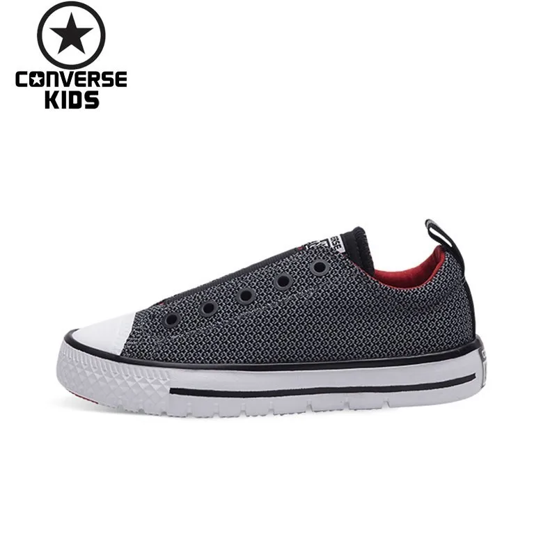 CONVERSE Child Shoes Weave Noodles Leisure Time Canvas Shoe Walking Sneakers For Kids 659980C-H