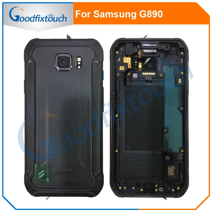 Крышка батарейного отсека для SAMSUNG GALAXY S6 Active G890 G890A SM-G890 задняя крышка запасные